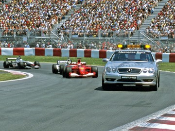  Mercedes CL 55 AMG F1 -  Z techniką rodem z aut wyścigowych